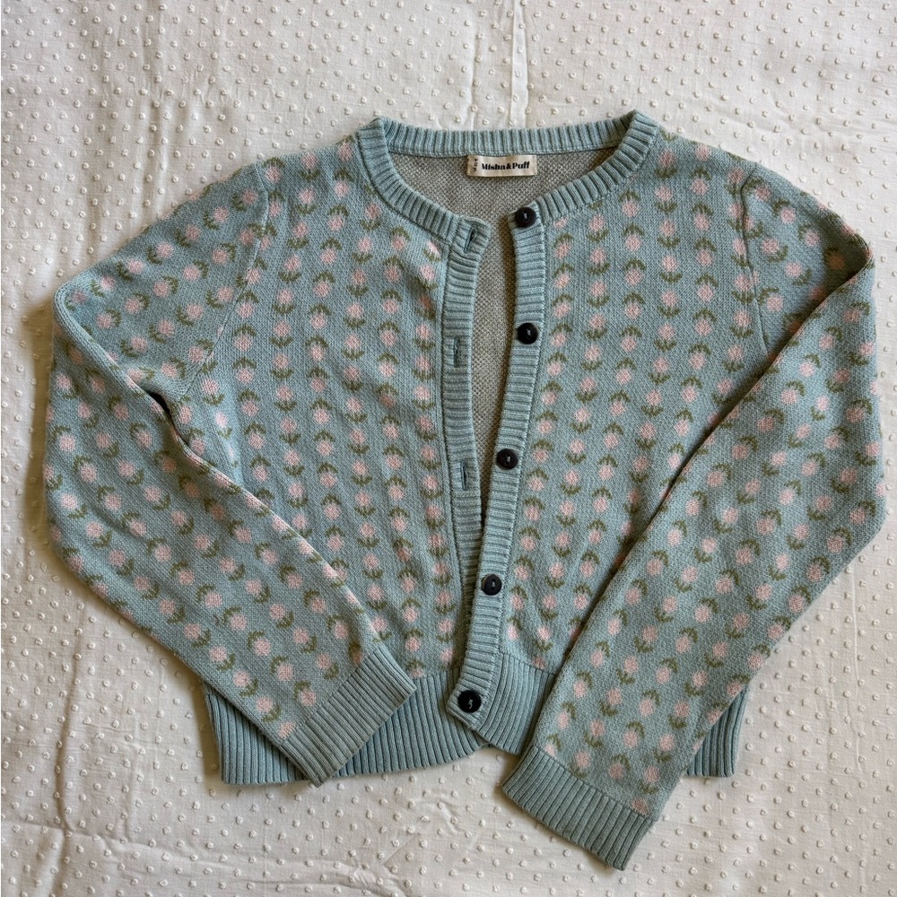 Misha and Puff cotton cardigan